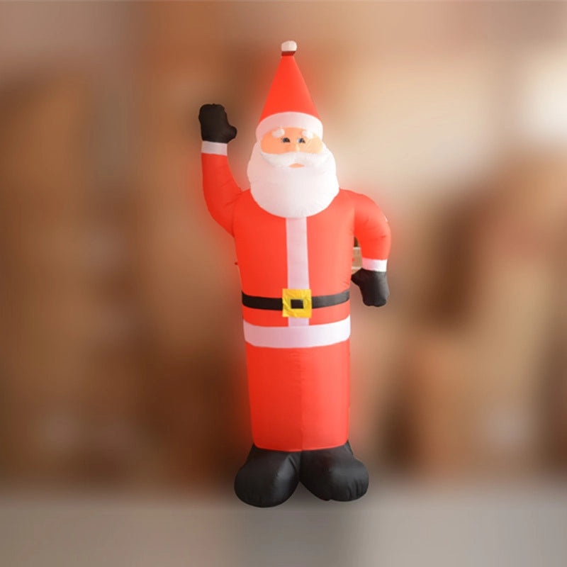 Festive Santa Claus Christmas Polyester Balloons for Holiday Decoration|Holiday Decorations