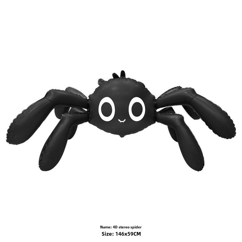 Halloween Ghost Spider Balloon Large Aluminum Foil Skull Man Pumpkin Decor|Halloween Decorations