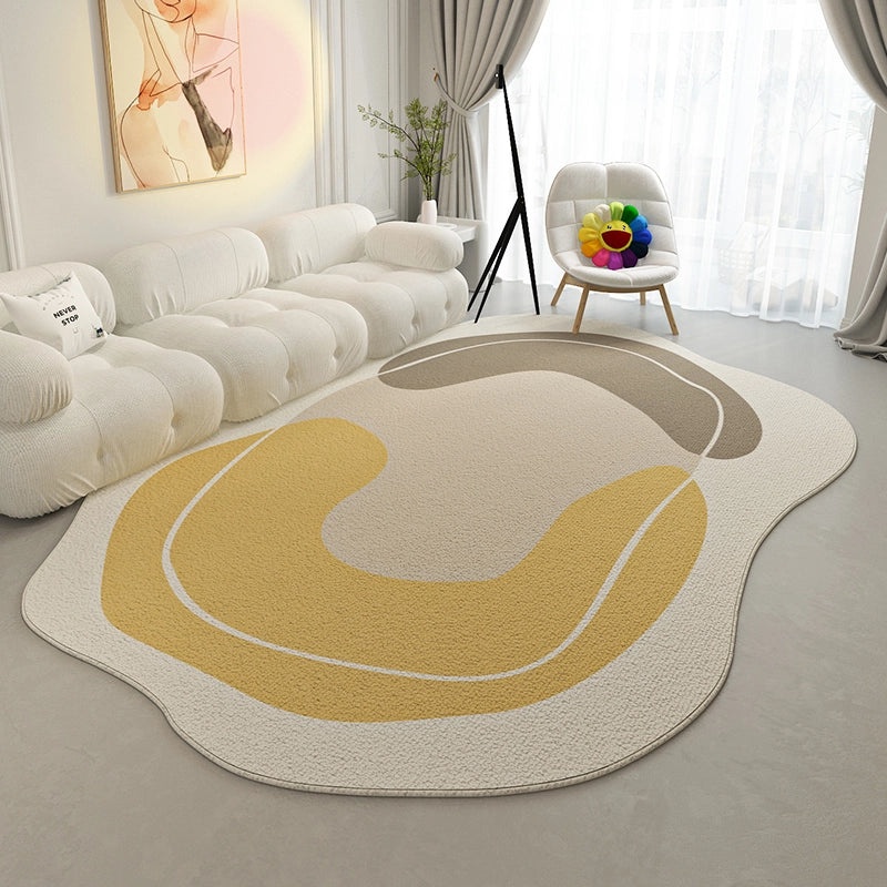 Luxury Thickened Irregular Winter Floor Mat for Living Room Coffee Table Sofa | Home Decor Rugs