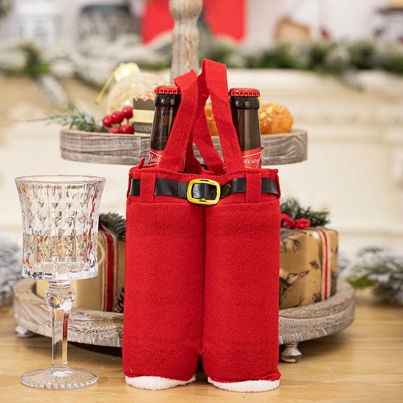 Christmas Cute Pants Tableware Nonwoven Holiday Party Decorations Family Gathering Props|Home & Living > Party Supplies > Tableware