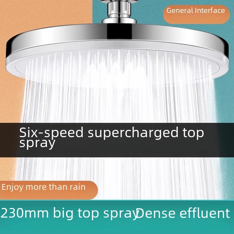 High-Pressure Large Rainfall Shower Head Single Top Spray for Home Bathroom|Bathroom Fixtures & Accessories