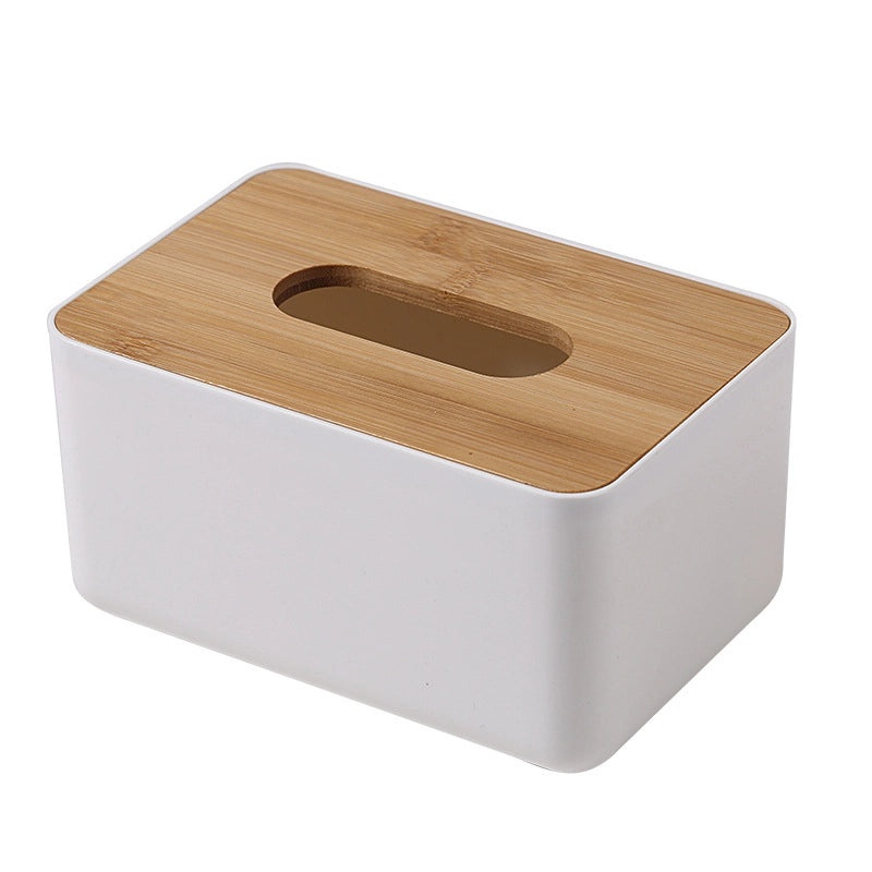 Wood Pattern Plastic Tissue Box for Home Decor | Home Decor & Storage