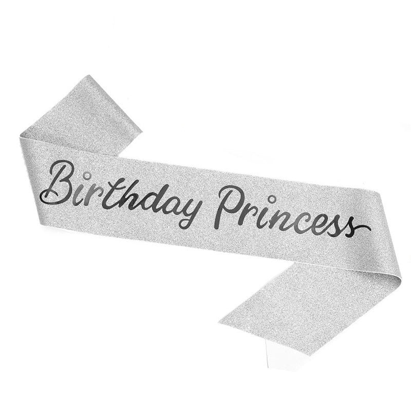 Sweet Birthday Letter Banner Cloth Metal Party Decorations|Party Supplies