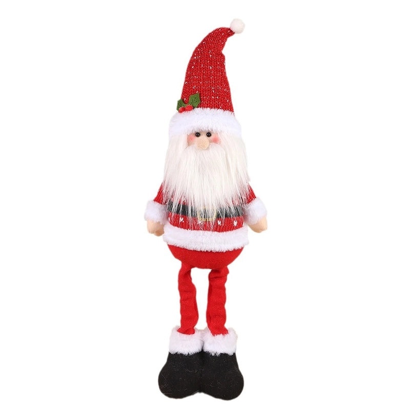 Christmas Snowman and Elk Retractable Dolls Cute Holiday Window Decorations Gift|Christmas Decorations