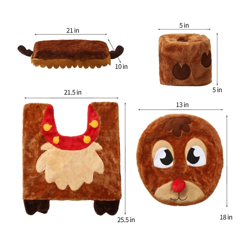 Festive Christmas Elk Decoration Party Props|Holiday Party Supplies