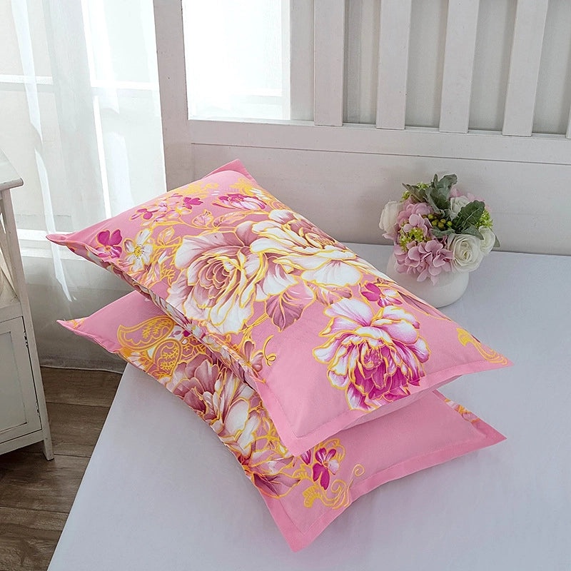 Soft Skin-friendly 100% Cotton Pillowcase for Children and Students | Home & Bedding