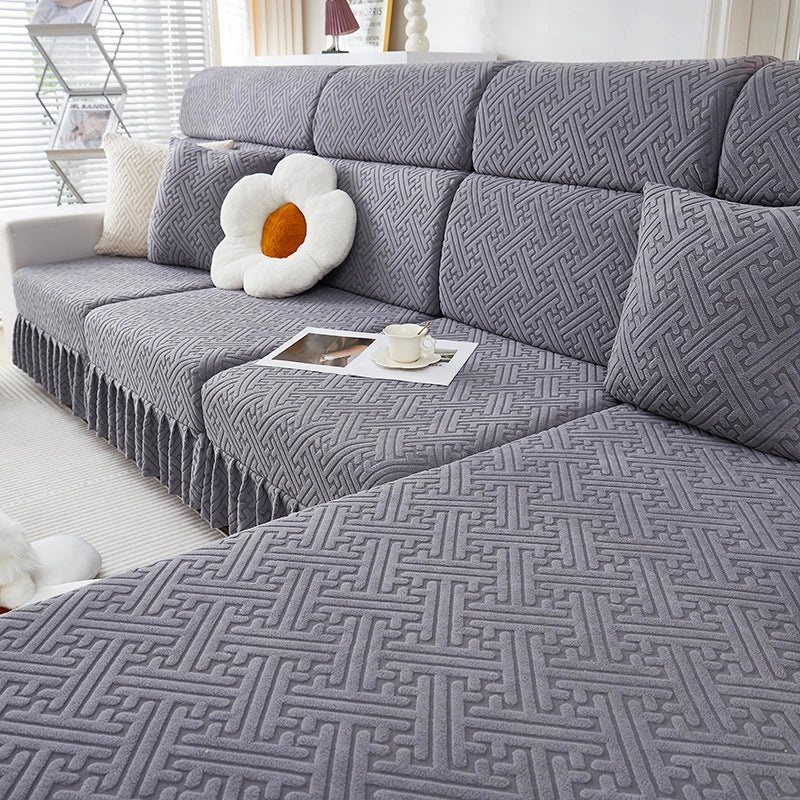 Elastic Universal Sofa Cover All-inclusive Four Seasons Stretch Slipcover Modern Simple Design|Home Decor>Sofa Covers