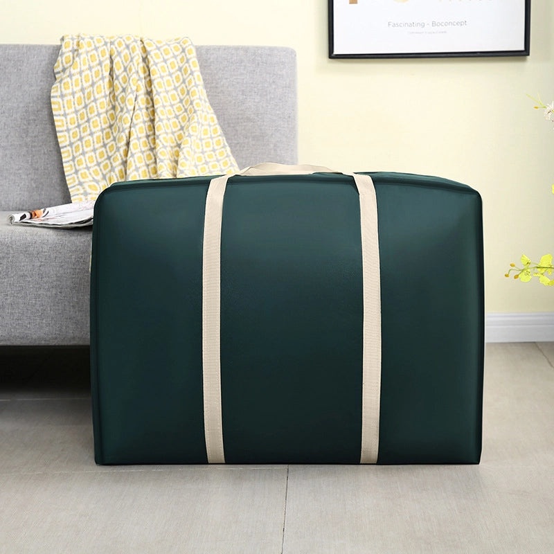 Large Waterproof Moving Storage Bag for Quilts Clothes Cotton Bedding | Home Storage & Organization