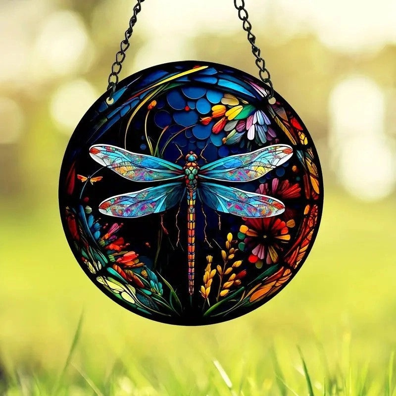 Halloween Butterfly Sun Catcher Acrylic Ornament for Home Decor|Home Decor