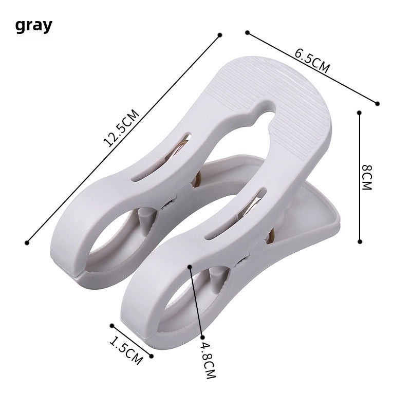 Heavy-Duty Plastic Quilt Clip Large Double Windproof Multifunctional Clothes and Quilt Drying Clip|Home & Garden Storage & Organization