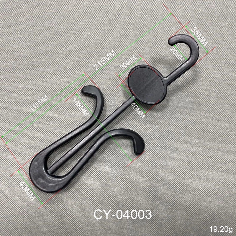 Durable Solid Color Plastic Hooks for Everyday Use|Home Organization & Storage Accessories