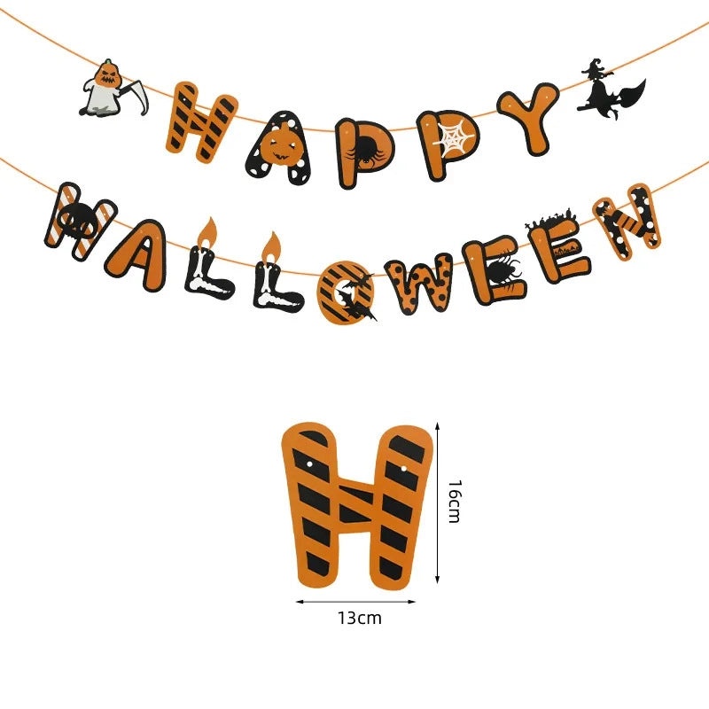 Halloween Hip-Hop Ghost Pattern Aluminum Foil Balloons for Party Festival Decoration|Party Supplies Balloons