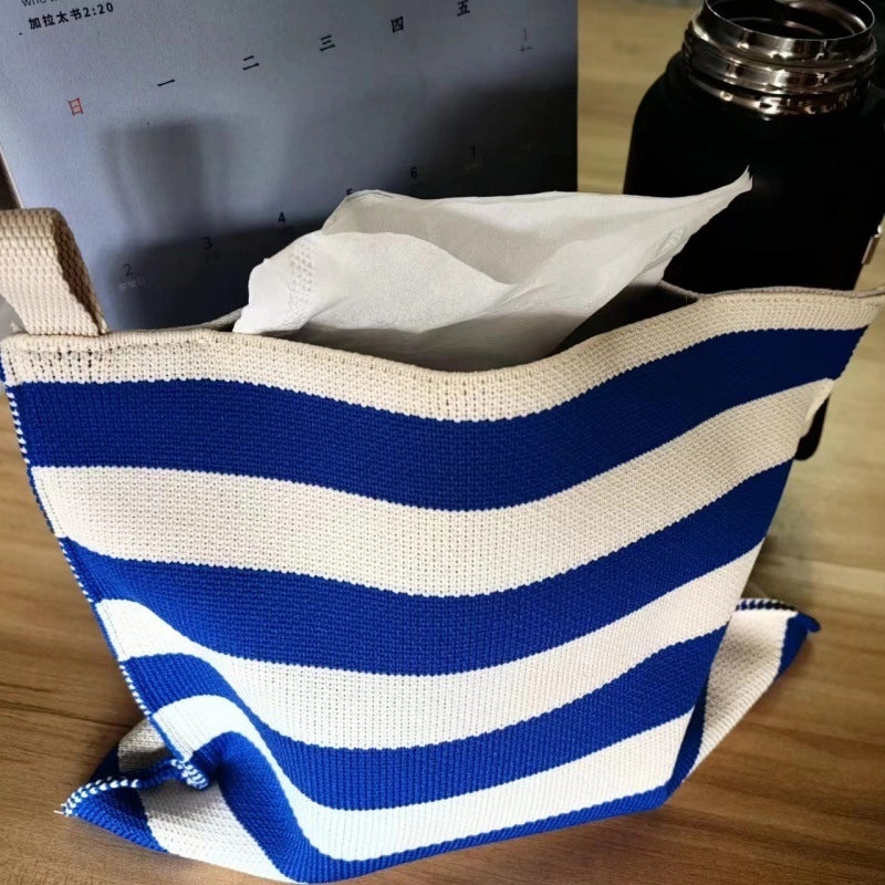 Nordic Lattice Heart Tulip Pattern Polyester Food Storage Containers|Kitchen Storage & Organization