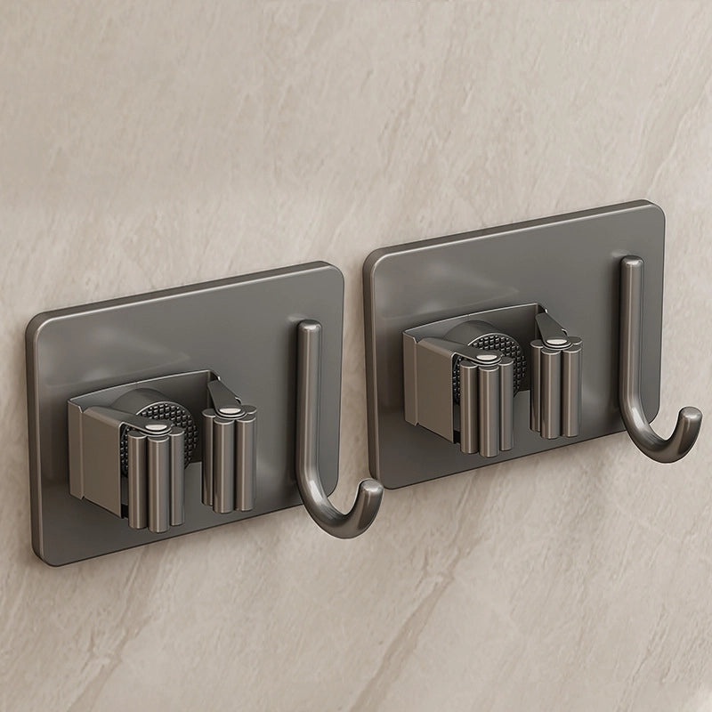 Punch-free Wall Mop Hook Strong Adhesive Broom Hanger Organizer|Home Storage & Organization