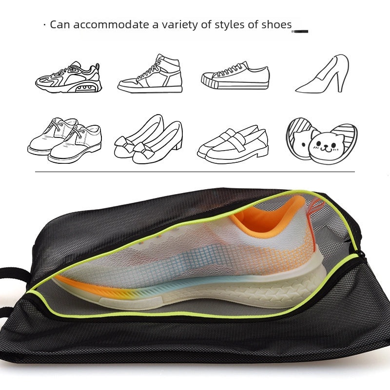 Travel Shoe Storage Bag Dustproof Waterproof TPU Composite Material | Travel Accessories