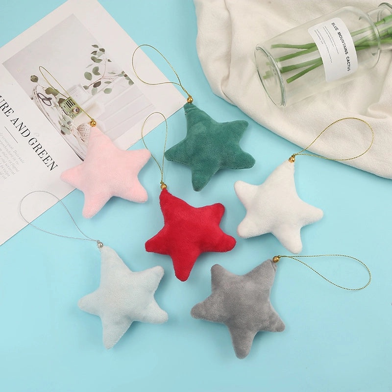 Minimalist Star Plush Decorative Pillow for Holidays and Everyday Use|Home Decor Accessories