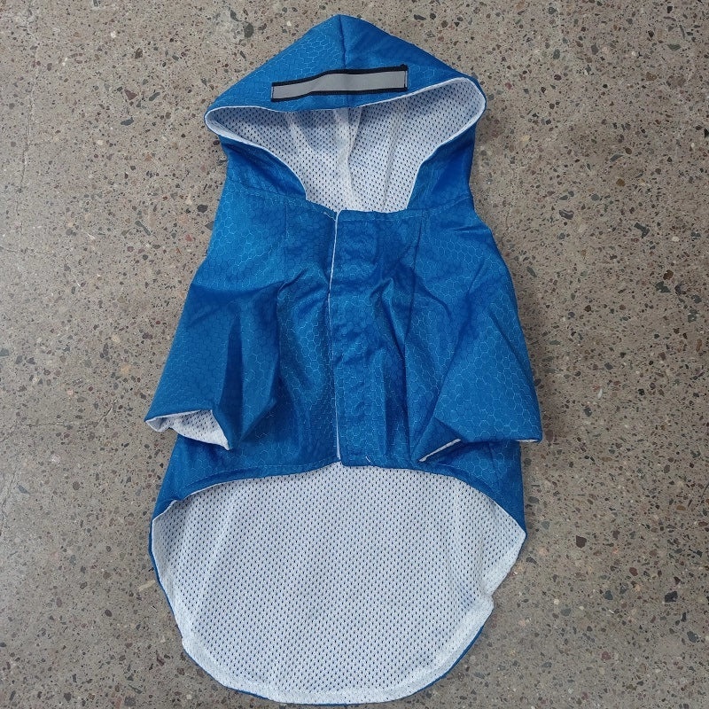 Pet Raincoat with Reflective Strips for Cats and Small Dogs Lightweight Waterproof Jacket|Pet Clothing & Accessories