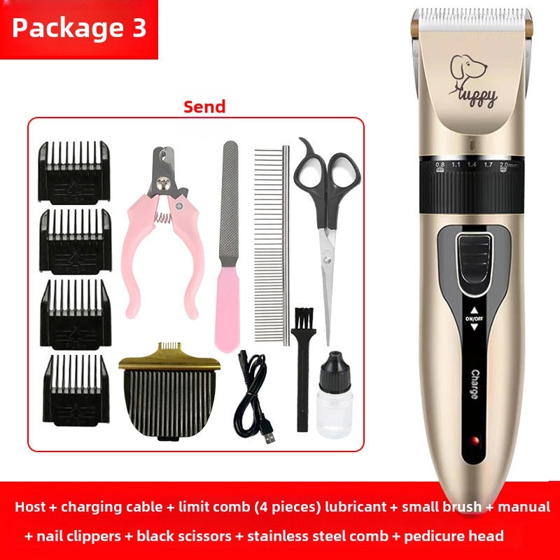 Pet Electric Hair Clipper Set for Dogs and Cats | Pet Grooming Tools