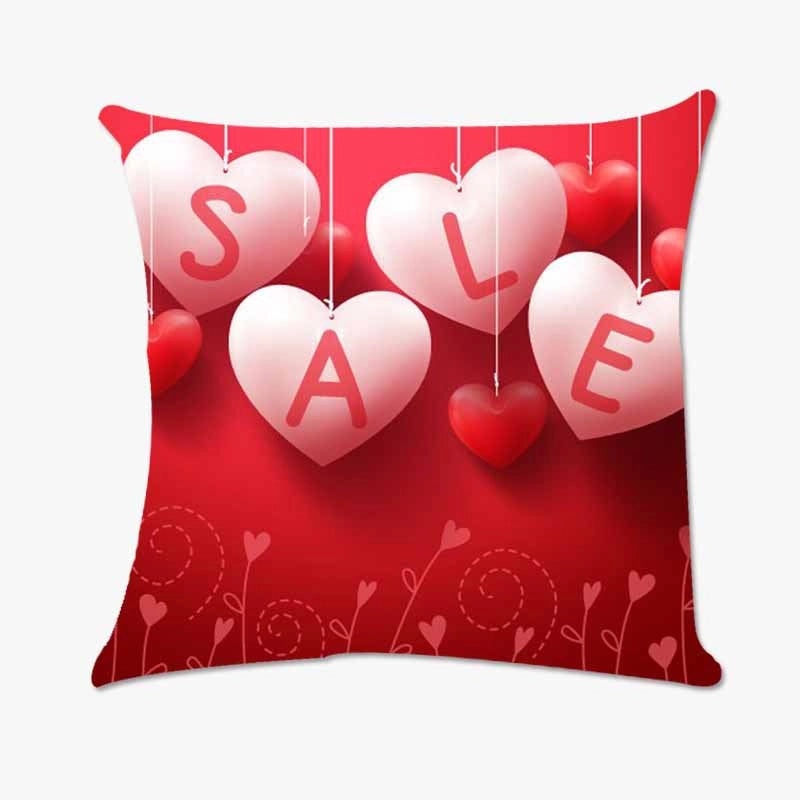 Valentine's Day Minimalist Letter Pillowcases for Couch and Sofa Super Soft Decorative Covers|Home Decor Cushions
