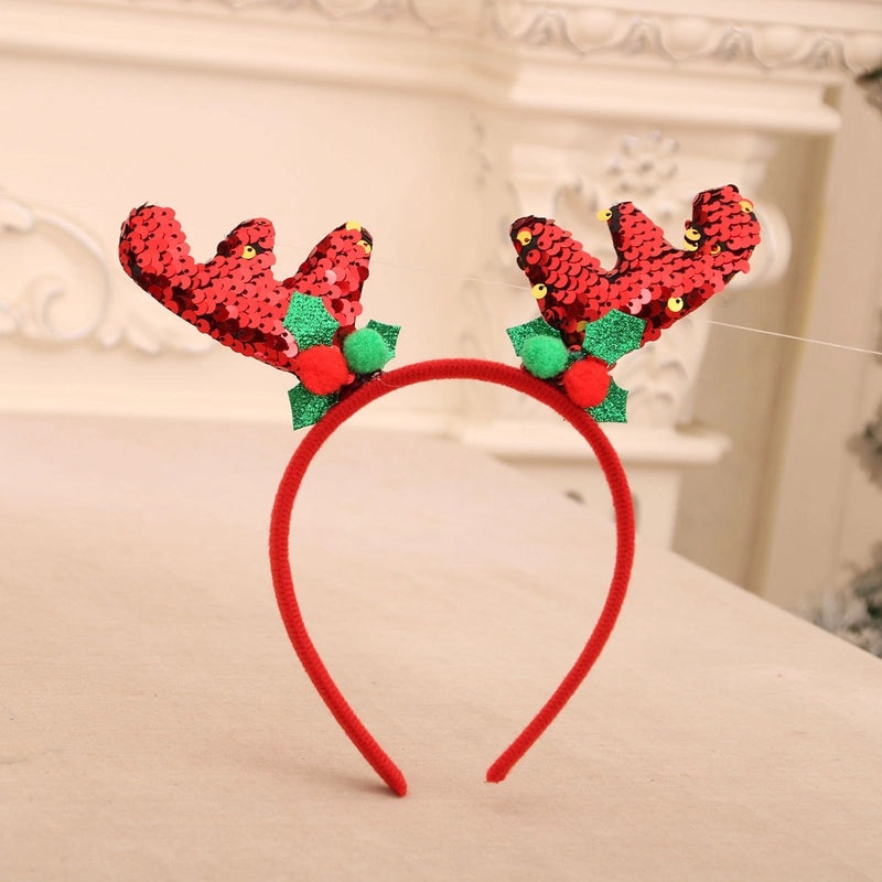 Christmas Snowman and Reindeer Antler Hair Bands Nonwoven Party Accessories|Festive Party Supplies