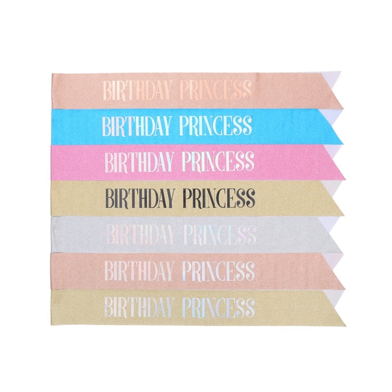 Sweet Birthday Letter Banner Cloth Metal Party Decorations|Party Supplies