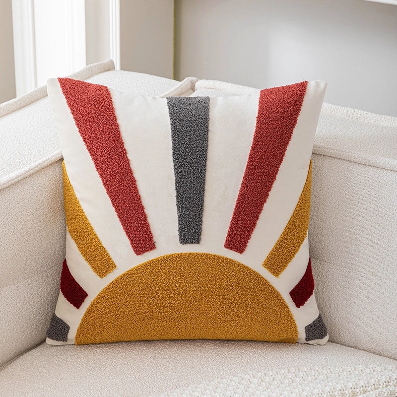 Panda Flower Watermelon Printed Polyester Pillow Covers for Couch Sofa Decor | Home Decor & Pillows