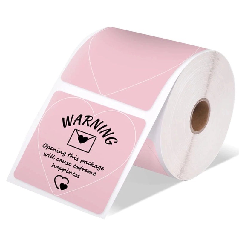 Phomemo Round Waterproof Thermal Label Paper Self-Adhesive Electronic Logistics Shipping Labels|打印耗材