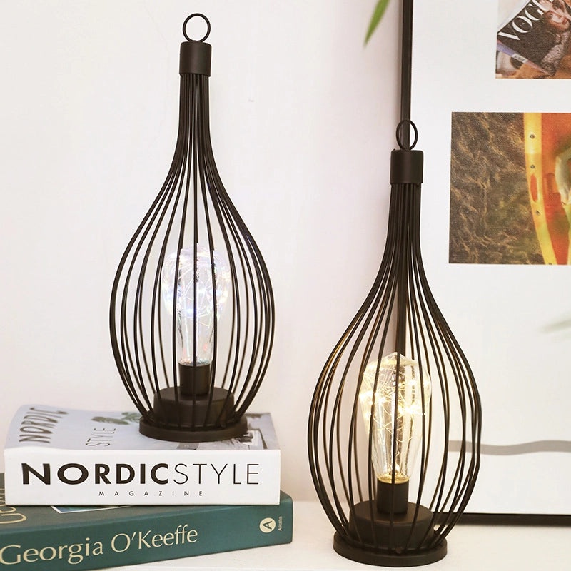 Vintage Style Solid Color Metal Iron Indoor Night Party Lights|Home Decor Lighting