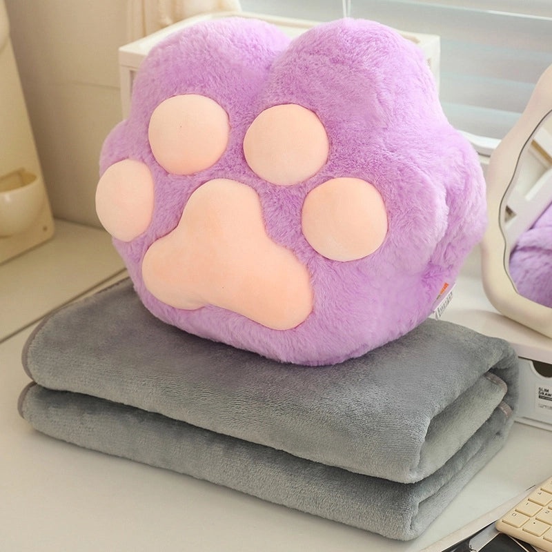 Adorable Cat Claw Plush Pillow with Soft PP Cotton Filling | Home Decor & Bedding