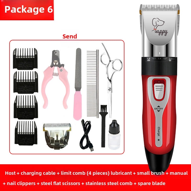 Pet Electric Hair Clipper Set for Dogs and Cats | Pet Grooming Tools