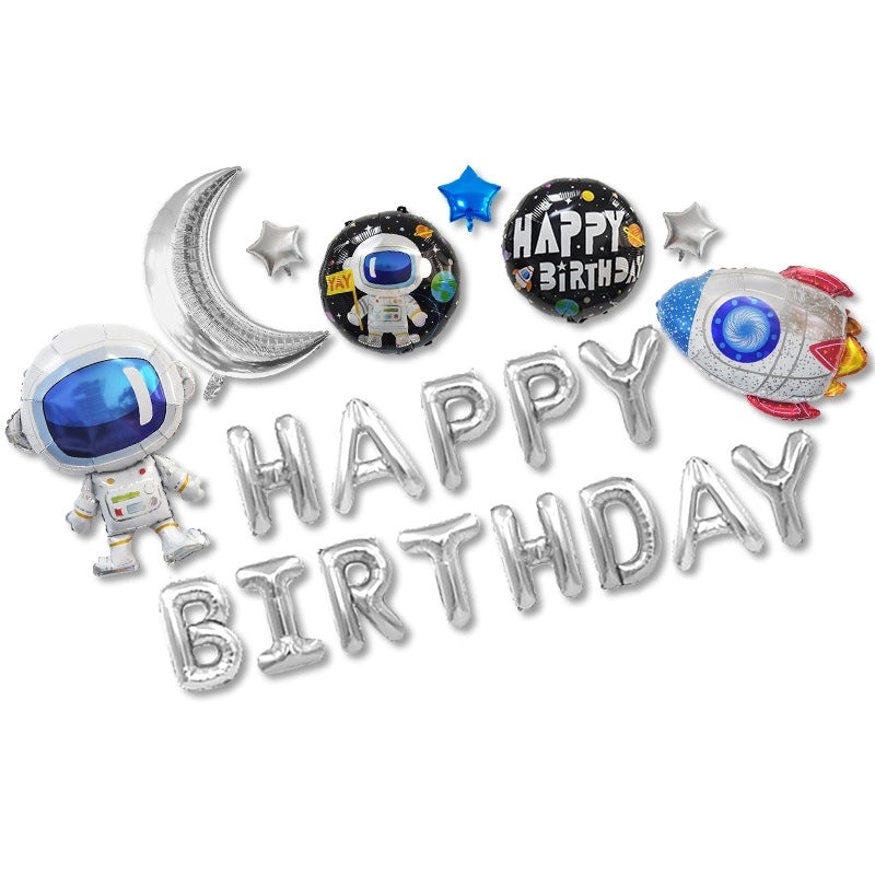 Minimalist Classic Letter Aluminum Foil Balloons for Holiday and Festival Decor|Party Supplies Balloons