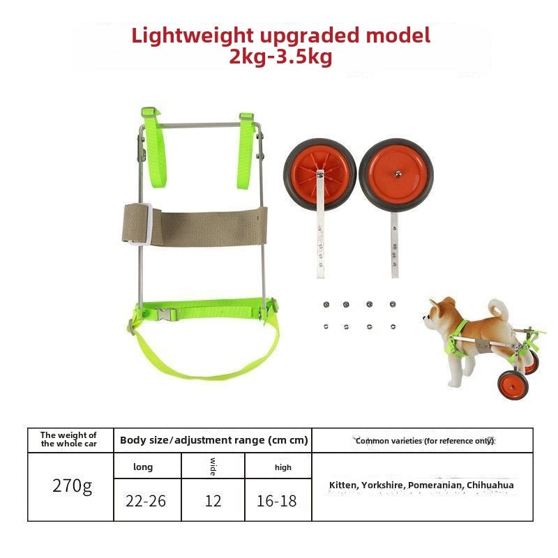 Dog Wheelchair for Disabled Pets|Pet Rehabilitation Equipment