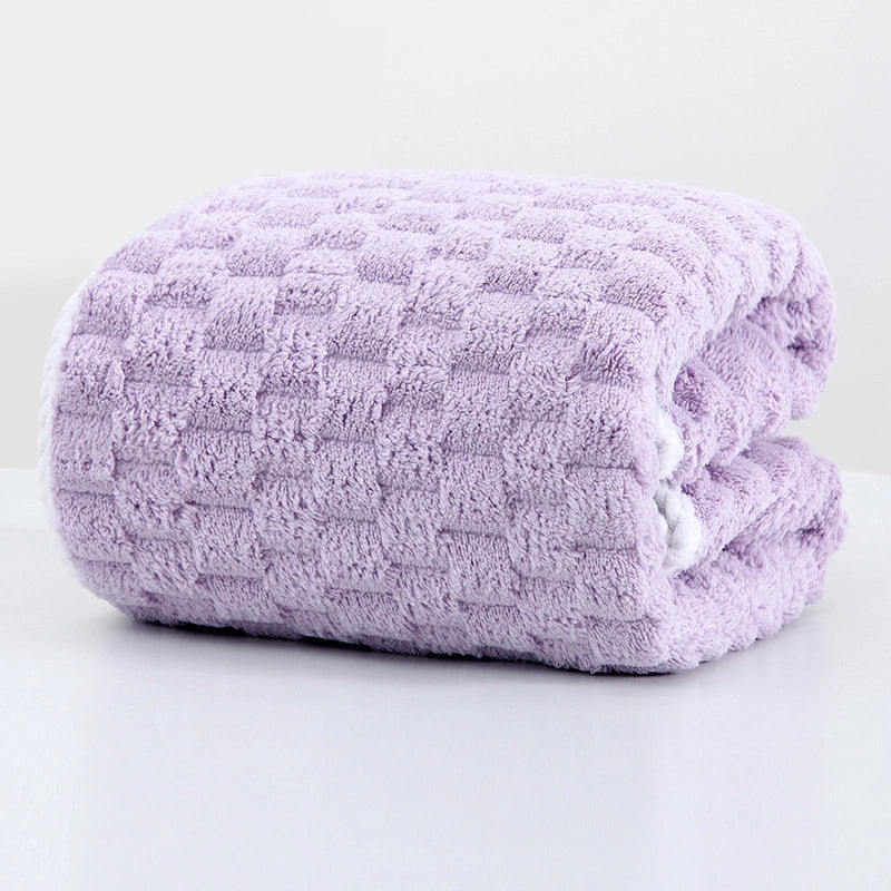 Quick-Dry Cloud Pattern Hair Drying Towel Hat Women's Wearable Thick Absorbent Bath Towel|Personal Care Accessories