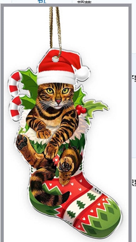 Christmas Cartoon Modern Minimalist Acrylic Art Decoration|Home Decor & Gifts