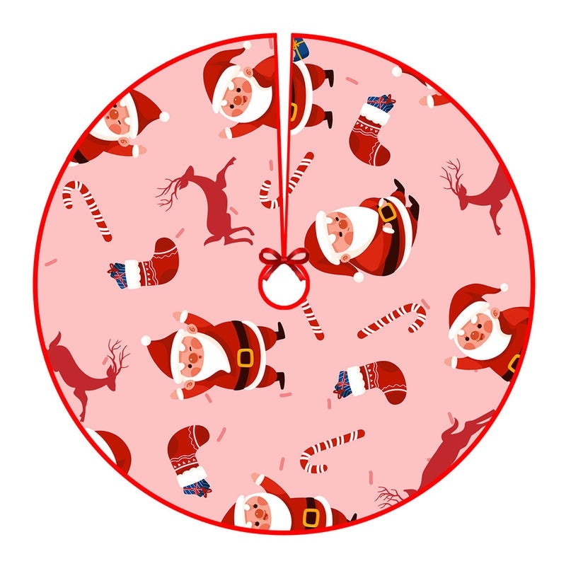 Creative Christmas Tree Apron with Cartoon Digital Print Cushion Cover | Home Decor & Accessories