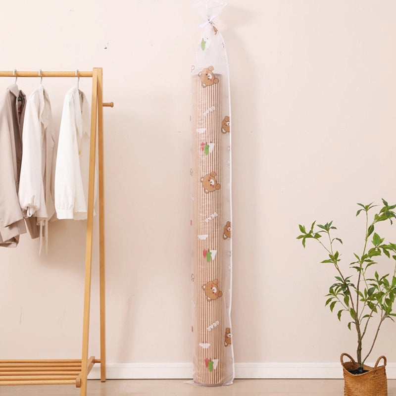 Dustproof PEVA Mat Cover with Drawstring Pocket | Home Storage & Organization