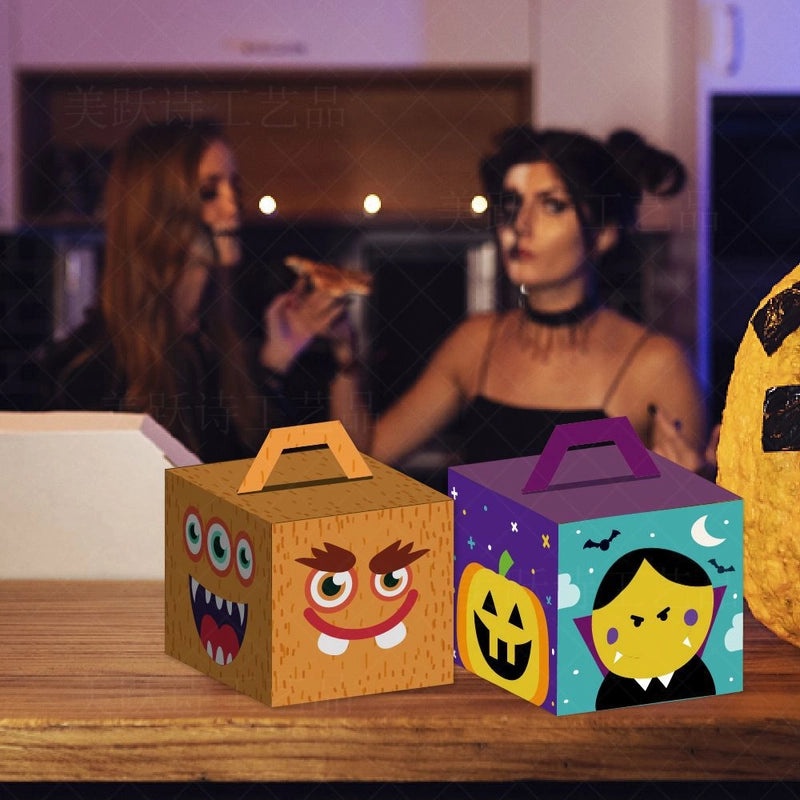 Halloween Cute Hip-Hop Pumpkin Letter Party Gift Bags | Party Supplies