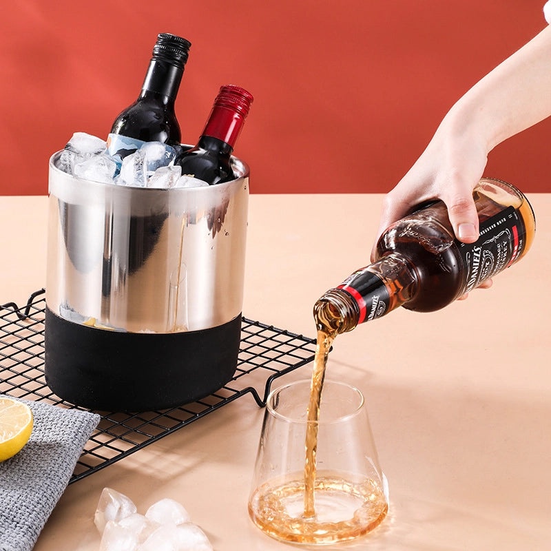 304 Stainless Steel Ice Bucket for Bar & Home Use | Kitchen & Dining Accessories
