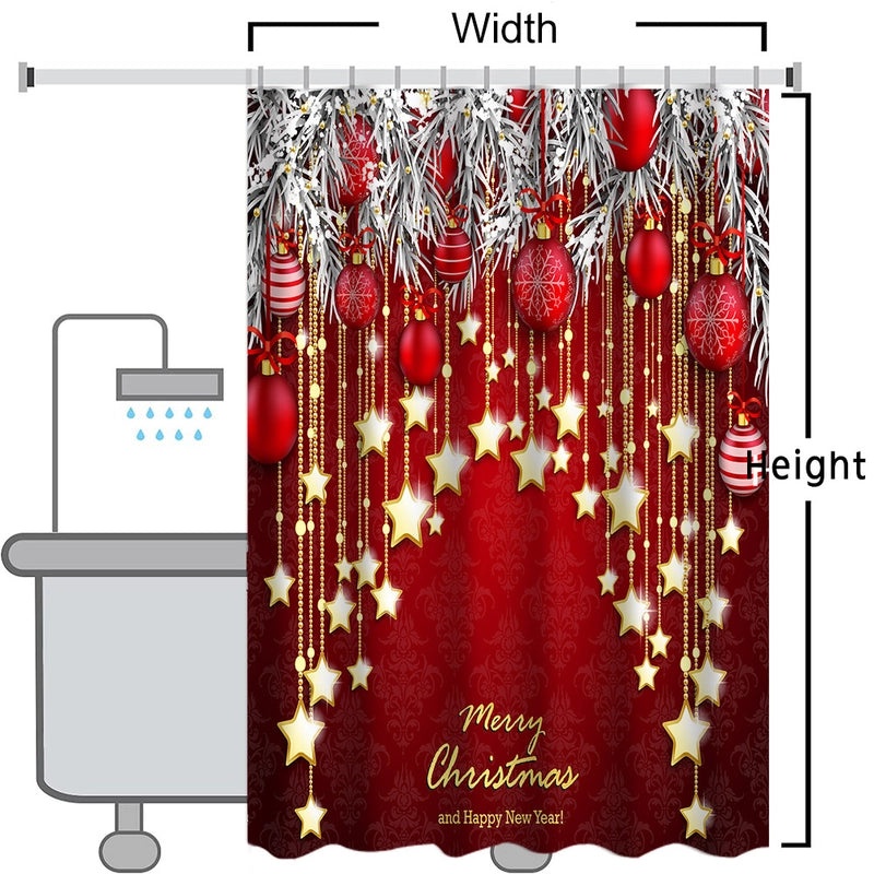 Christmas Santa Claus Star Letter Party Decor Modern Classic Style Polyester Accessories|Holiday Party Supplies