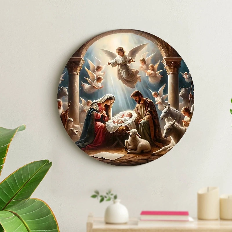 Minimalist Wooden Human Figure Christmas Party Decoration Travel Selfie Casual Elegant 1 Piece|Home Decor & Party Supplies