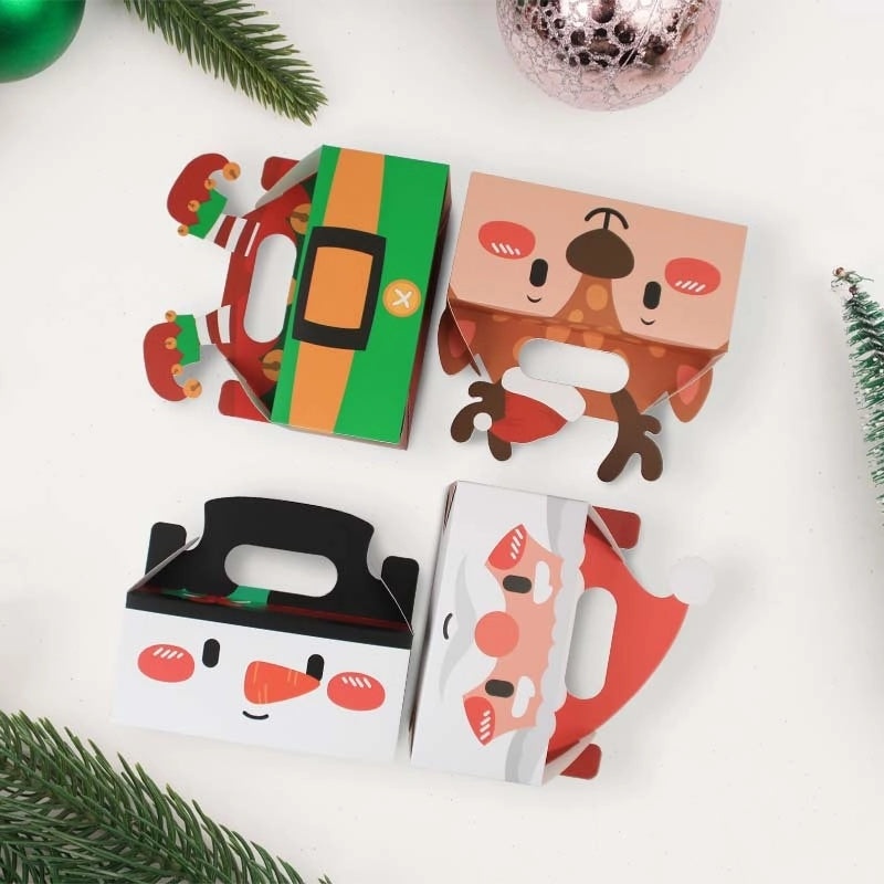 Christmas Nordic Santa Snowman Gift Bags Christmas Party Wrapping Supplies|Holiday Gift Packaging