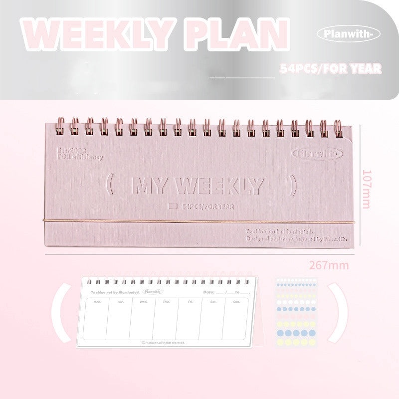 Loose Spiral Notebook for School Learning | Stationery & Office Supplies