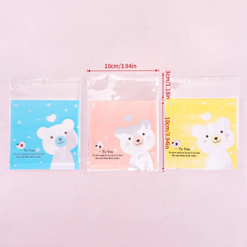 Adorable Animal-Themed Plastic Food Storage Bags | Kitchen & Dining Accessories