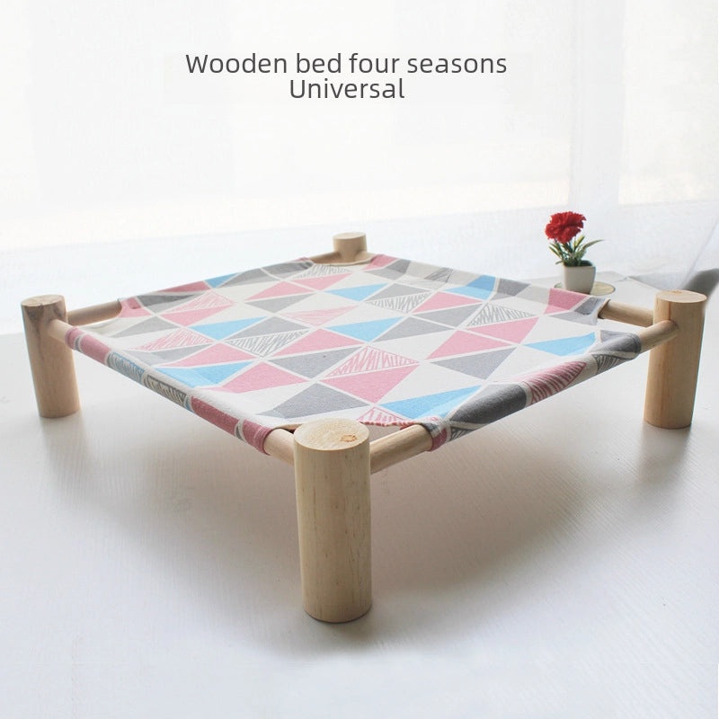 Four Seasons Removable Washable Cat Bed Cool Summer Nest Pet Bed Dog Bed Universal Use|Pet Supplies