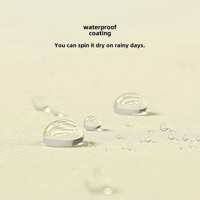 Contrast Color Folding Umbrella UV Protection Five-Rib Lightweight Compact Rain and Sunshade for Women|Umbrellas & Rain Gear