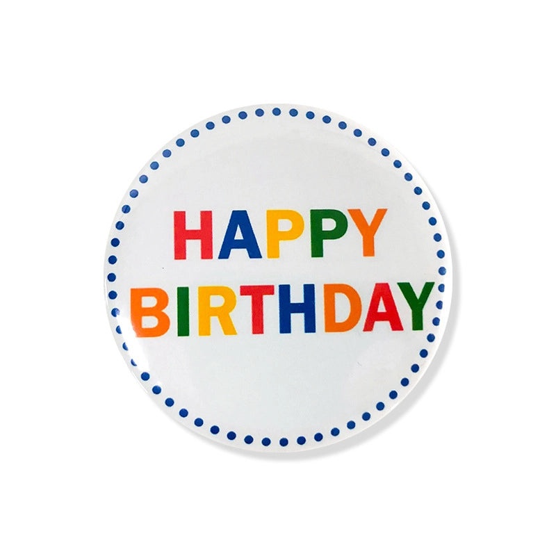 Rainbow Letter Iron Brooch Casual Style 1 Piece | |Brooches