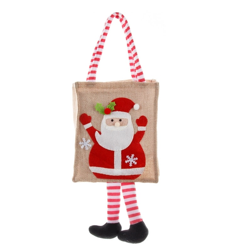 Christmas Cartoon Christmas Tree Santa Claus Snowman Gift Bags Festival Wrapping Supplies|Holiday Gift Wrapping Supplies