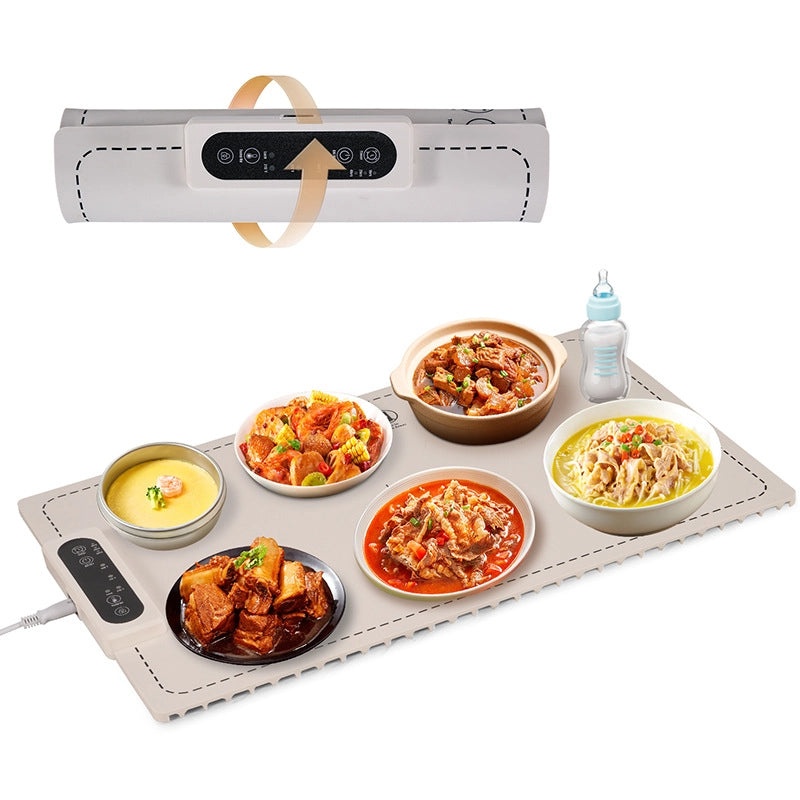 Silicone Dish Warmer Plate for Casual Use | Kitchen Appliances