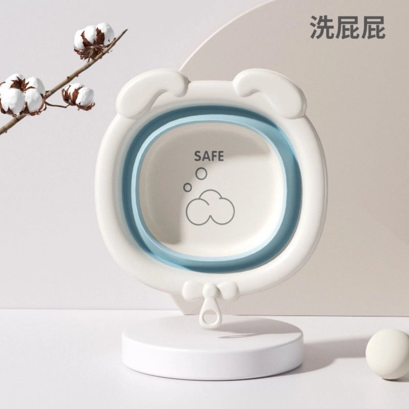 Minimalist Folding PP Basin for Bathing and Washing | Home & Bath Accessories