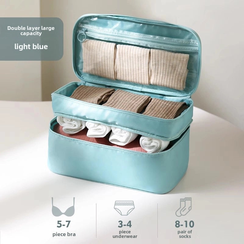 Travel Portable Underwear and Bra Organizer Bag | Luggage & Travel Accessories